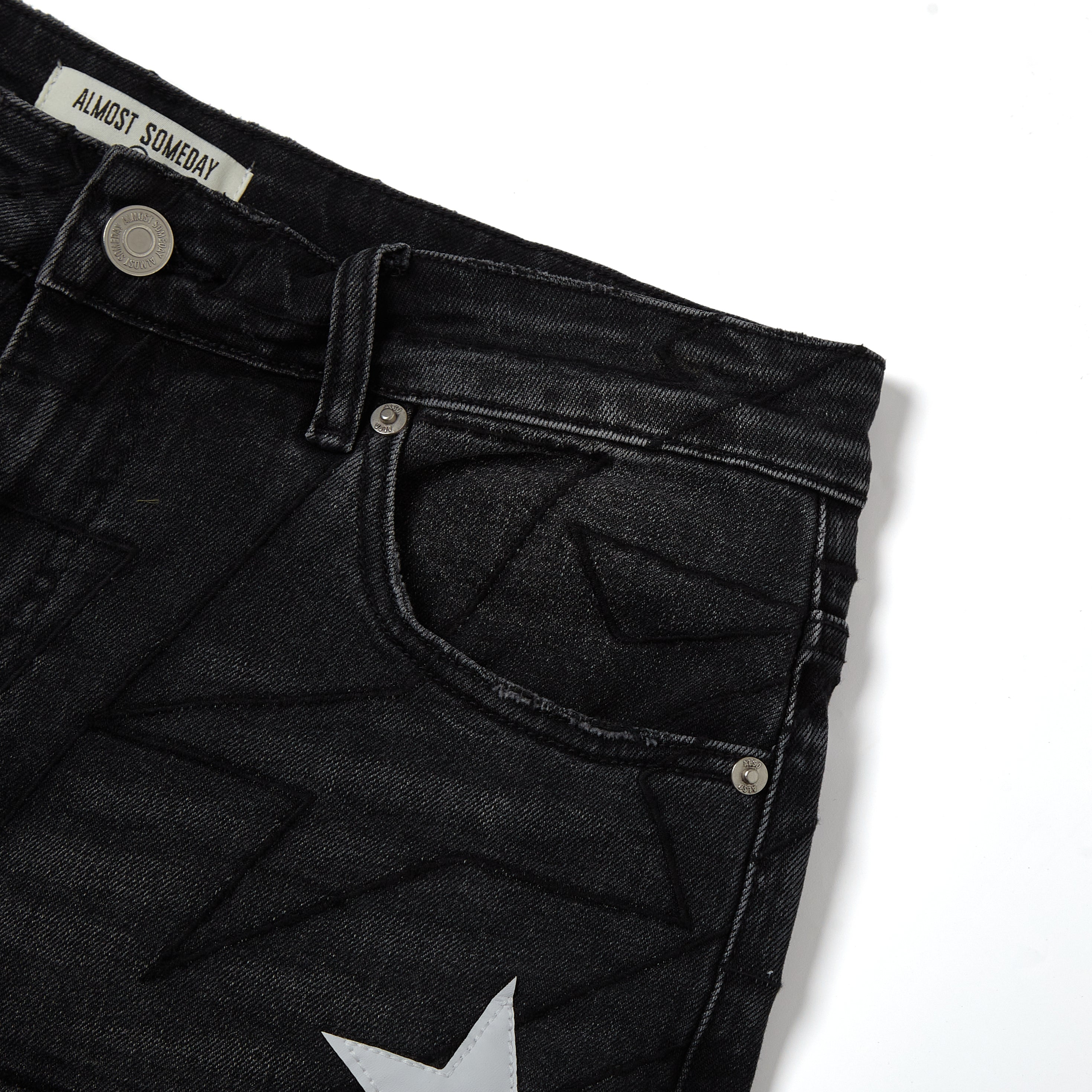 All-Star Denim Jorts (Washed Black)