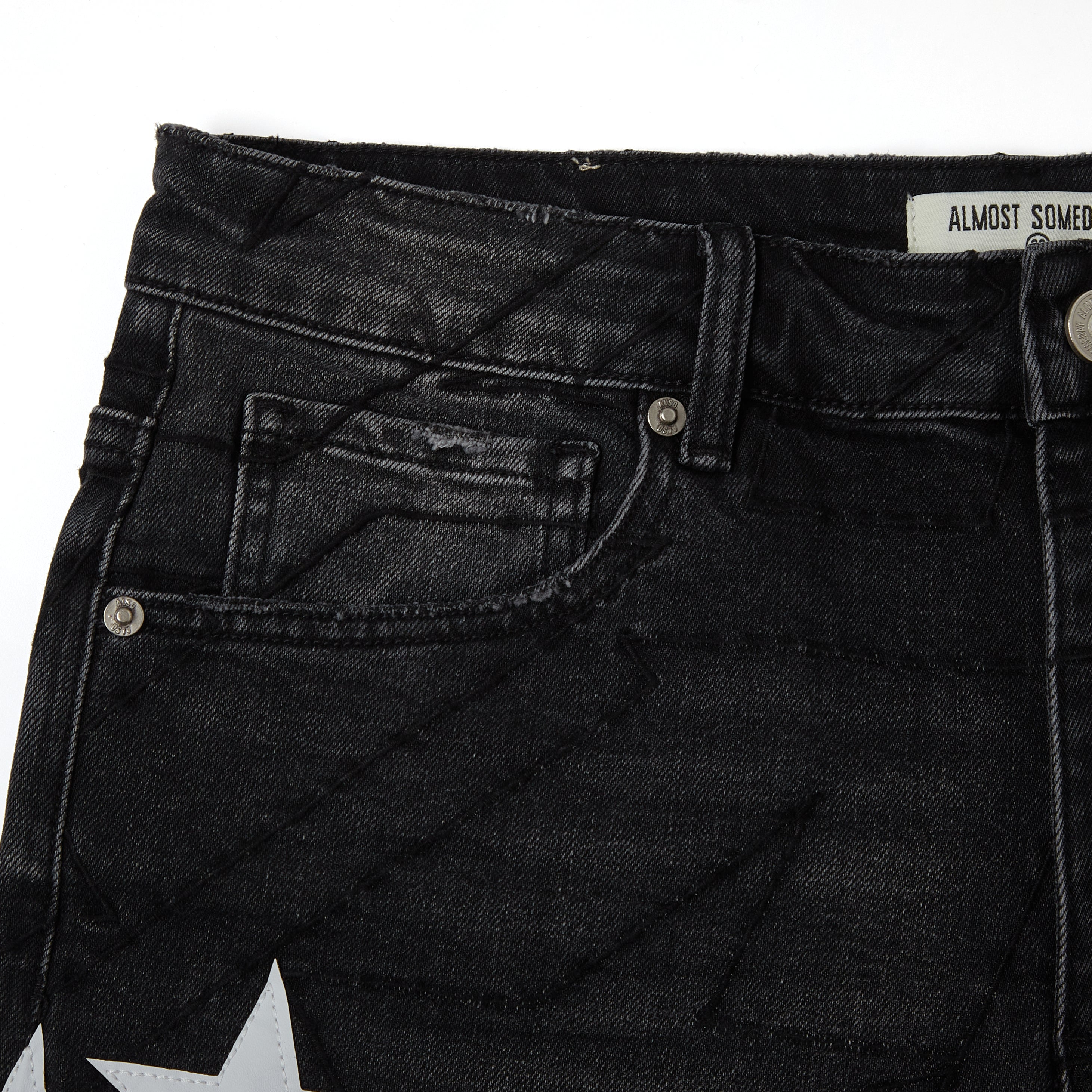 All-Star Denim Jorts (Washed Black)