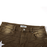 All-Star Denim Jorts (Washed Brown)