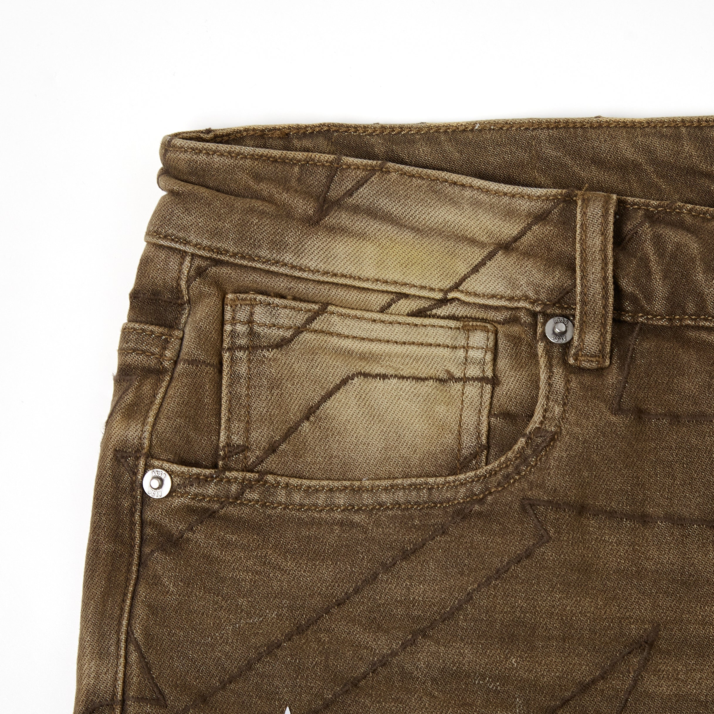 All-Star Denim Jorts (Washed Brown)