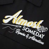 Storefront Camp Collar Shirt (Black)