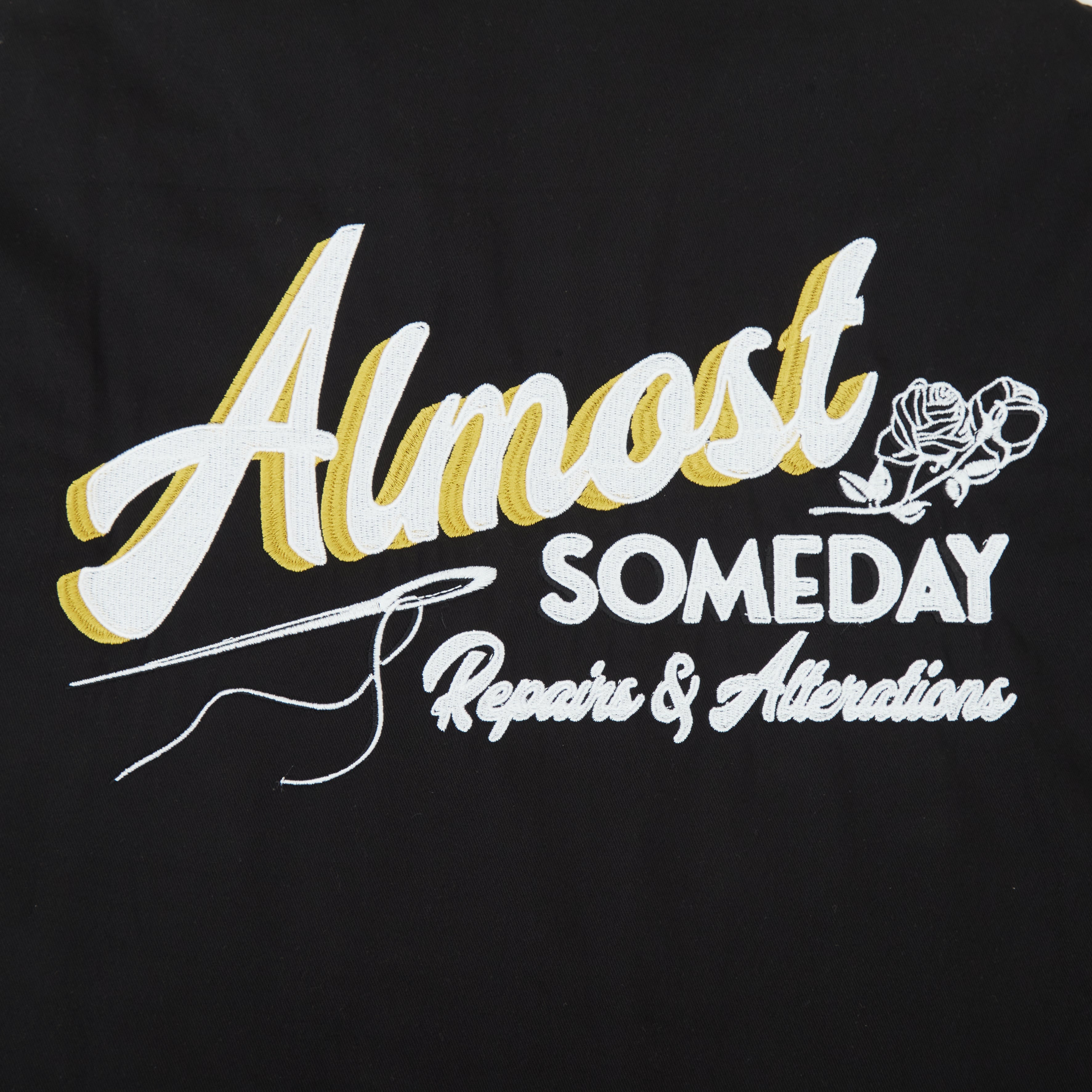 Storefront Camp Collar Shirt (Black)
