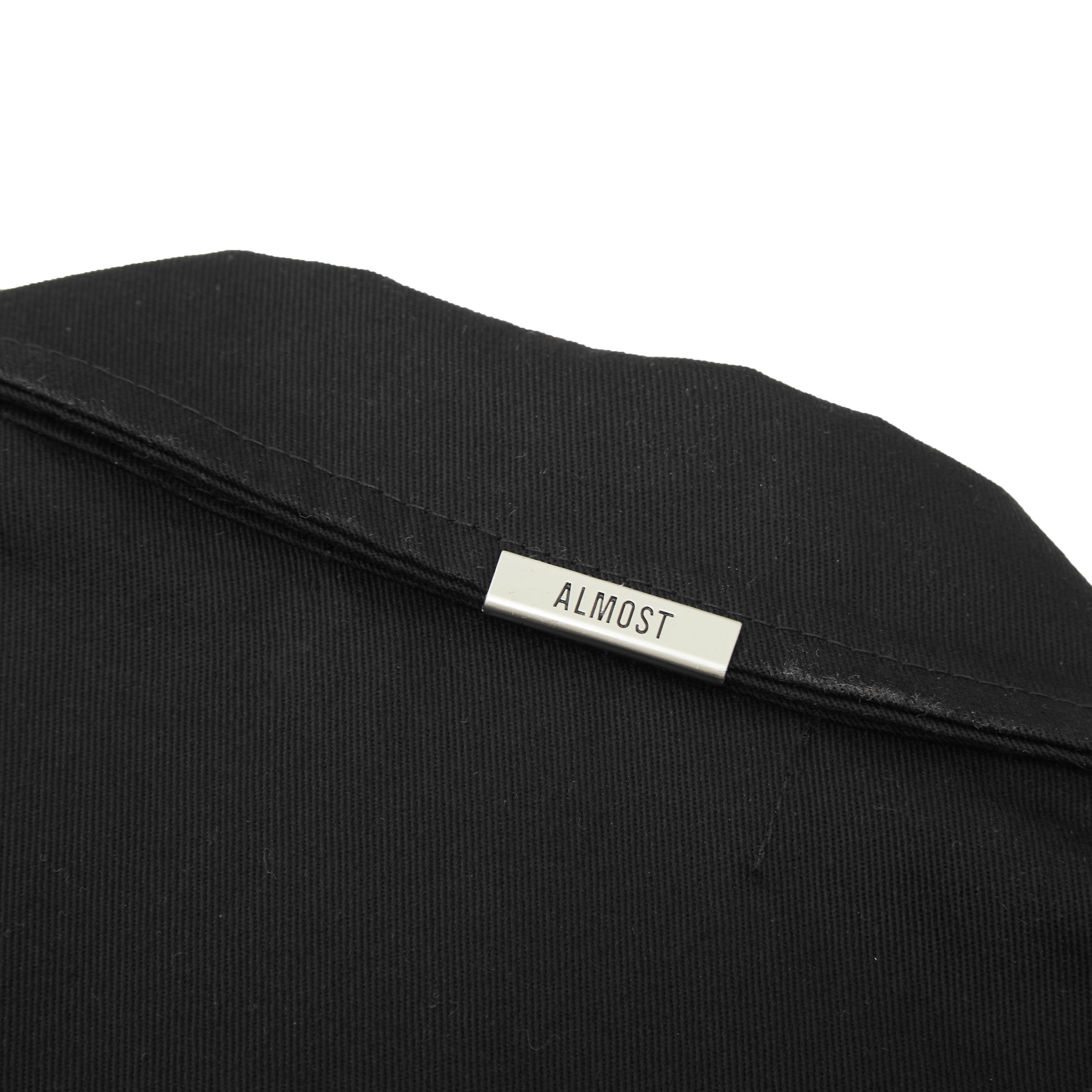 Storefront Camp Collar Shirt (Black)