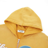 Midnight ZipUp Hoodie (Sun Fade Yellow)