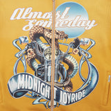 Midnight ZipUp Hoodie (Sun Fade Yellow)