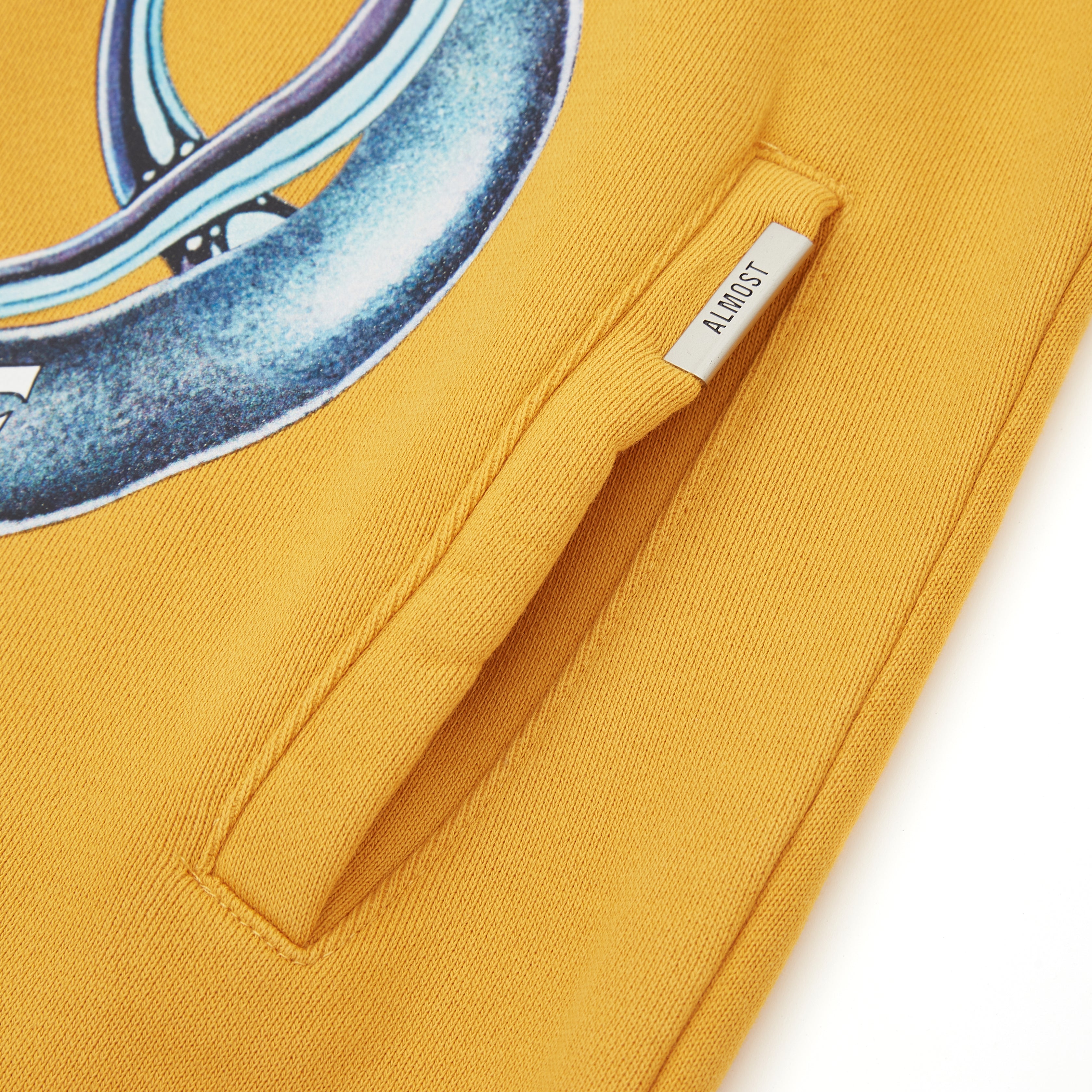 Midnight ZipUp Hoodie (Sun Fade Yellow)