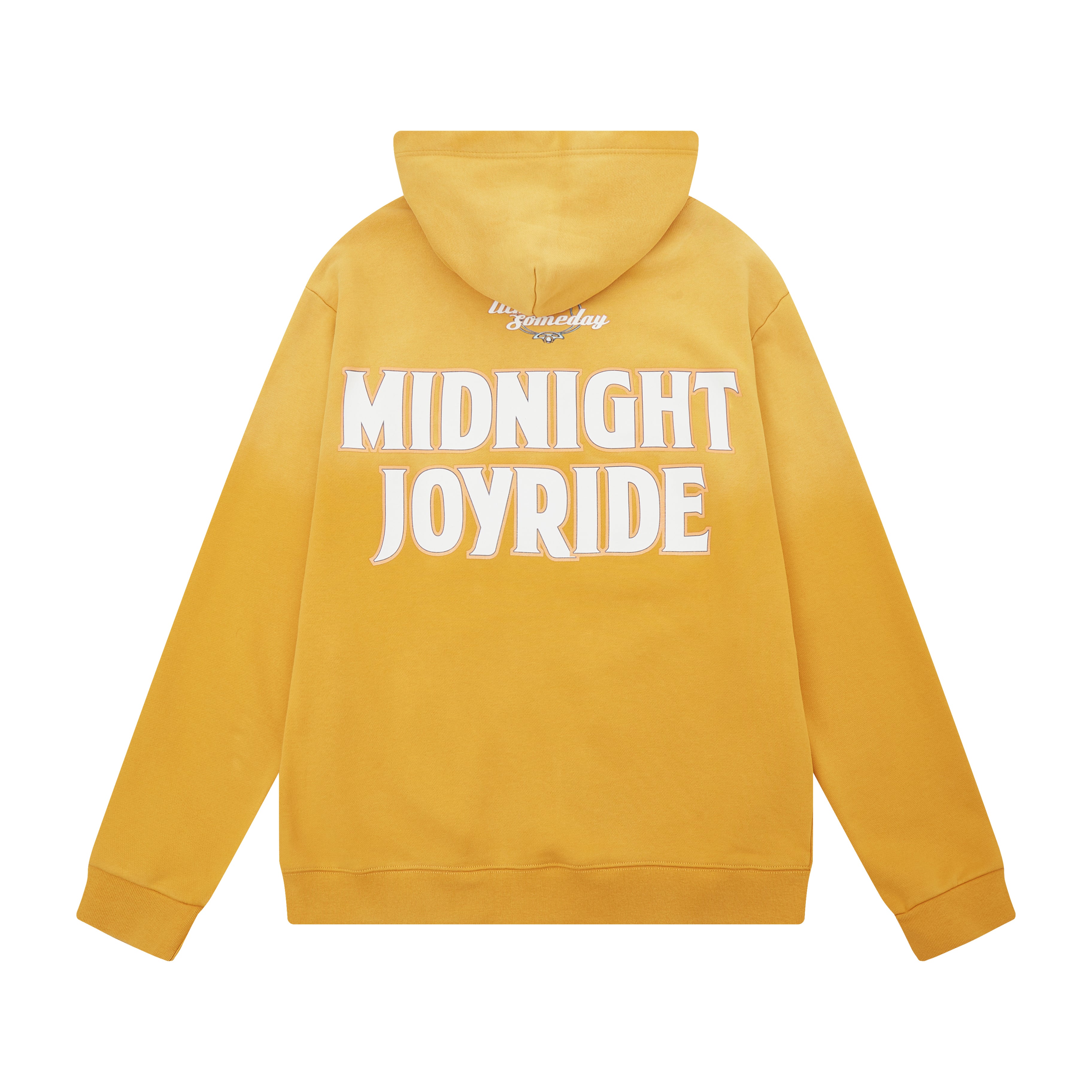 Midnight ZipUp Hoodie (Sun Fade Yellow)