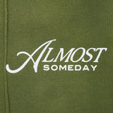 Motto Pleated Sweatpants (Sun Fade Olive)