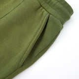 Motto Pleated Sweatpants (Sun Fade Olive)