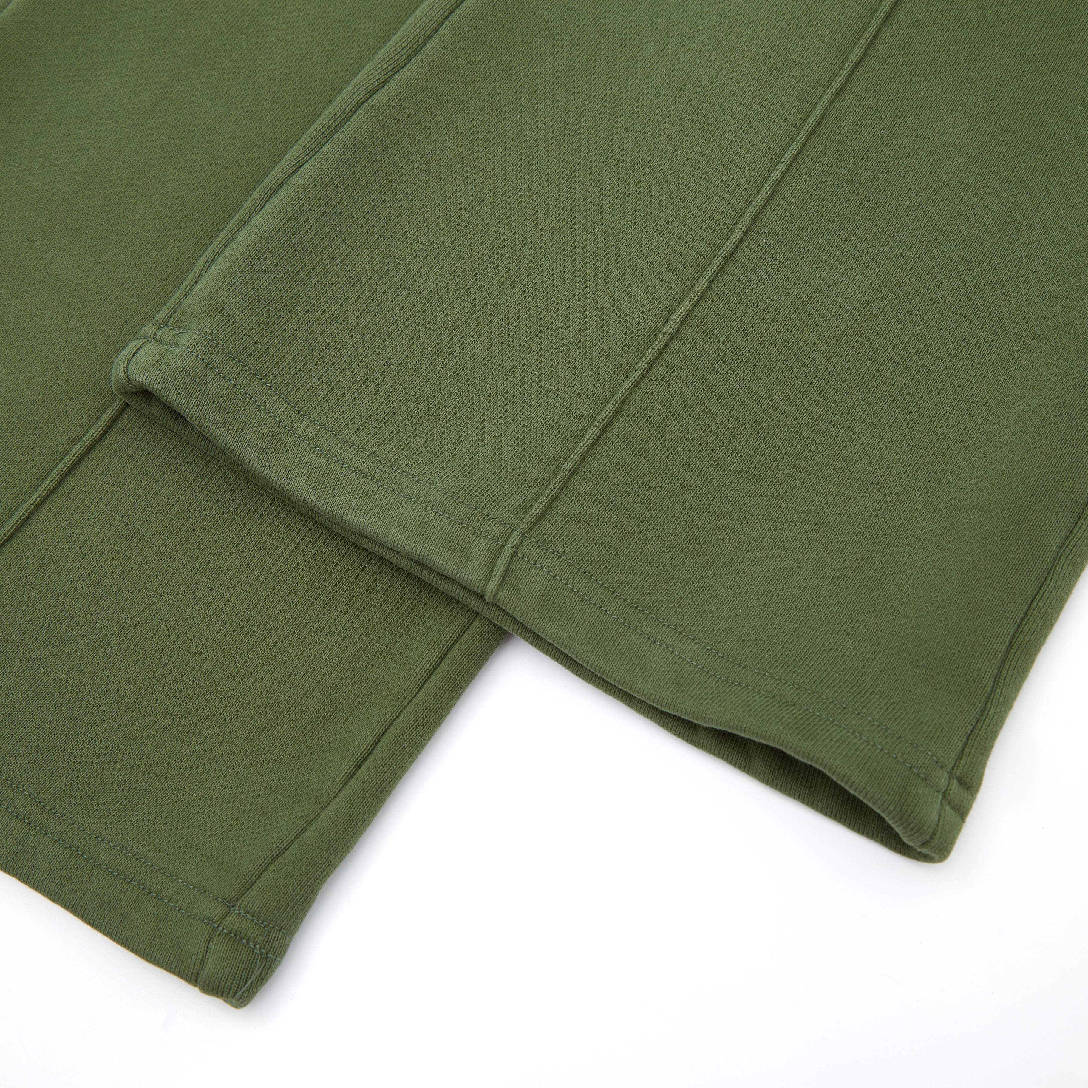 Motto Pleated Sweatpants (Sun Fade Olive)