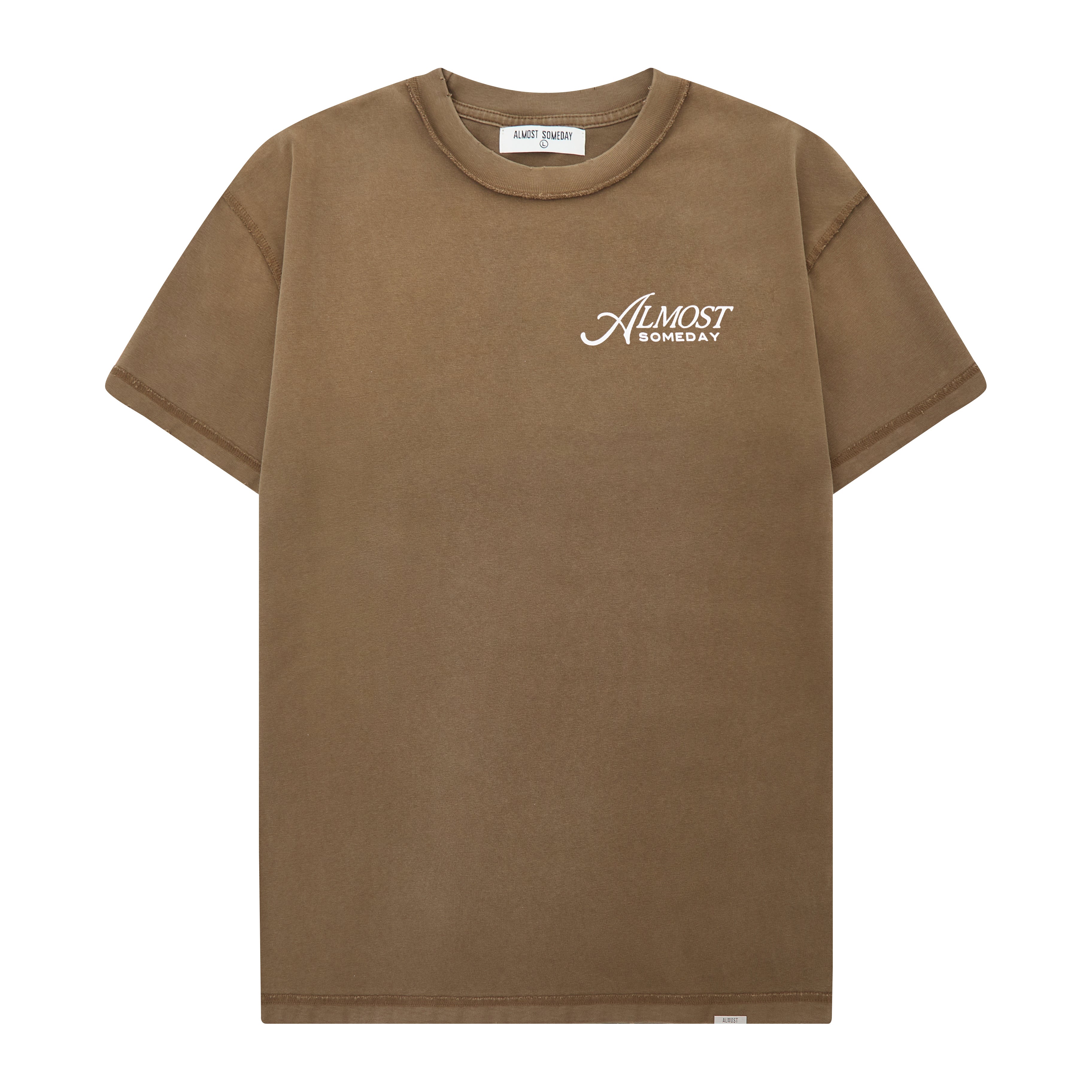 Motto Tee (Sun Fade Brown)