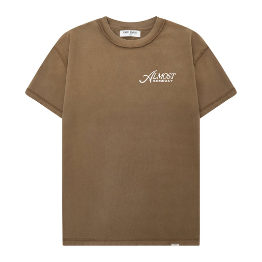 Motto Tee (Sun Fade Brown)