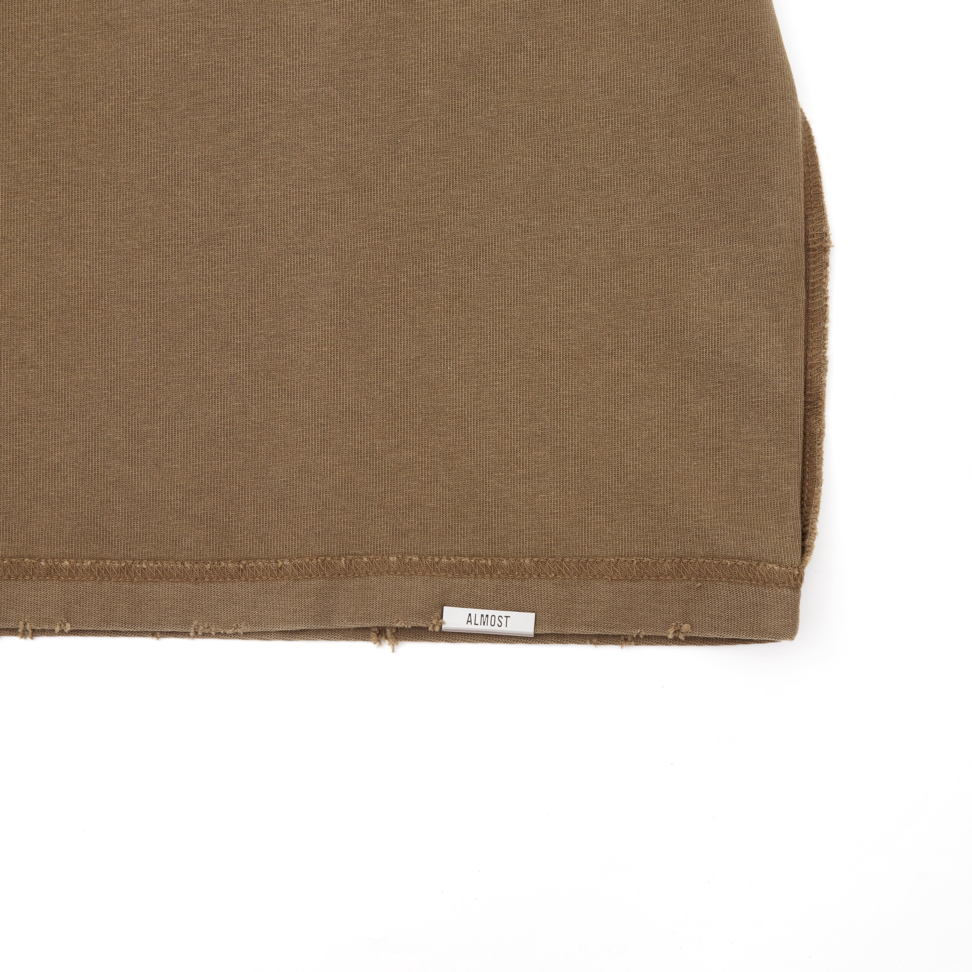 Motto Tee (Sun Fade Brown)