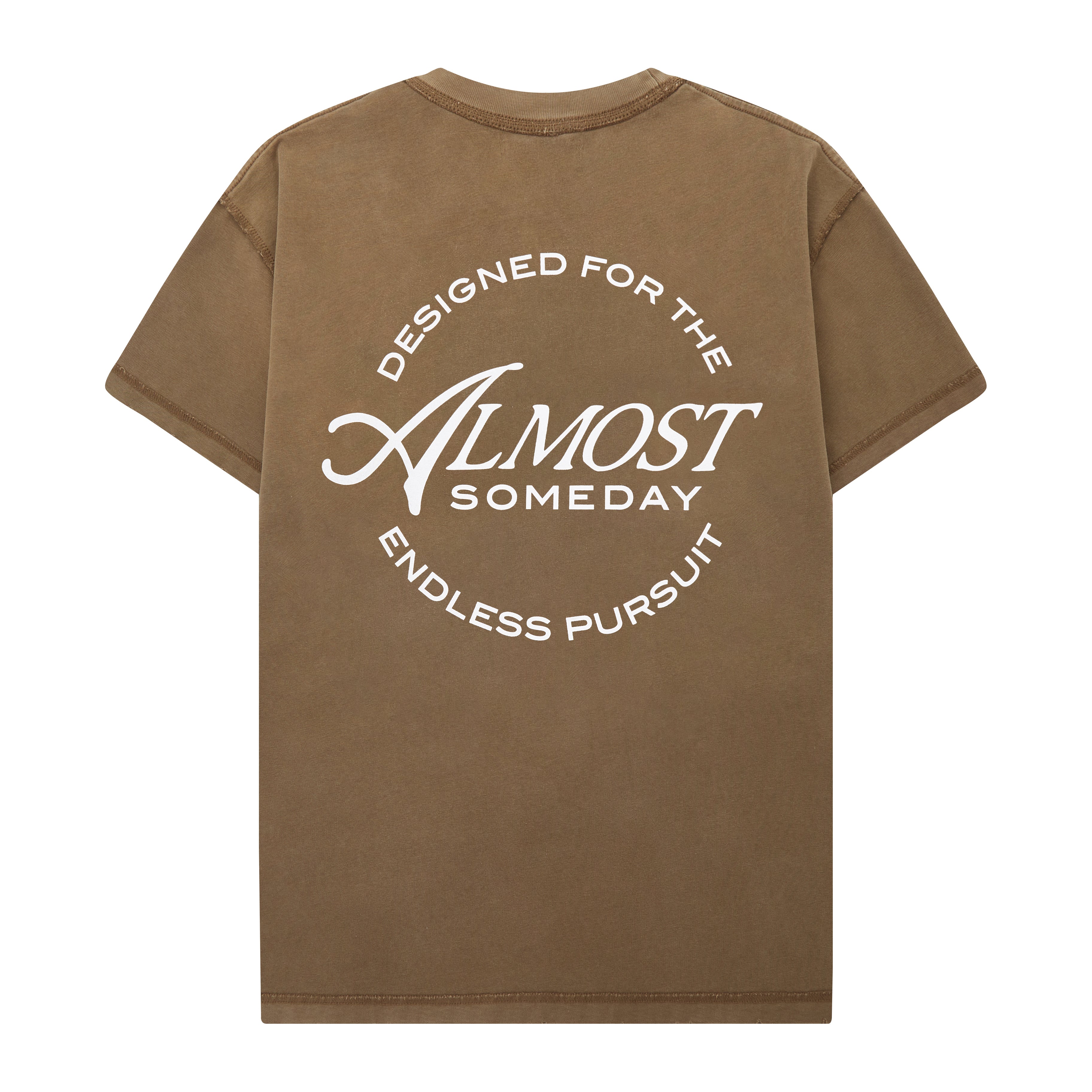 Motto Tee (Sun Fade Brown)
