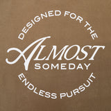 Motto Tee (Sun Fade Brown)