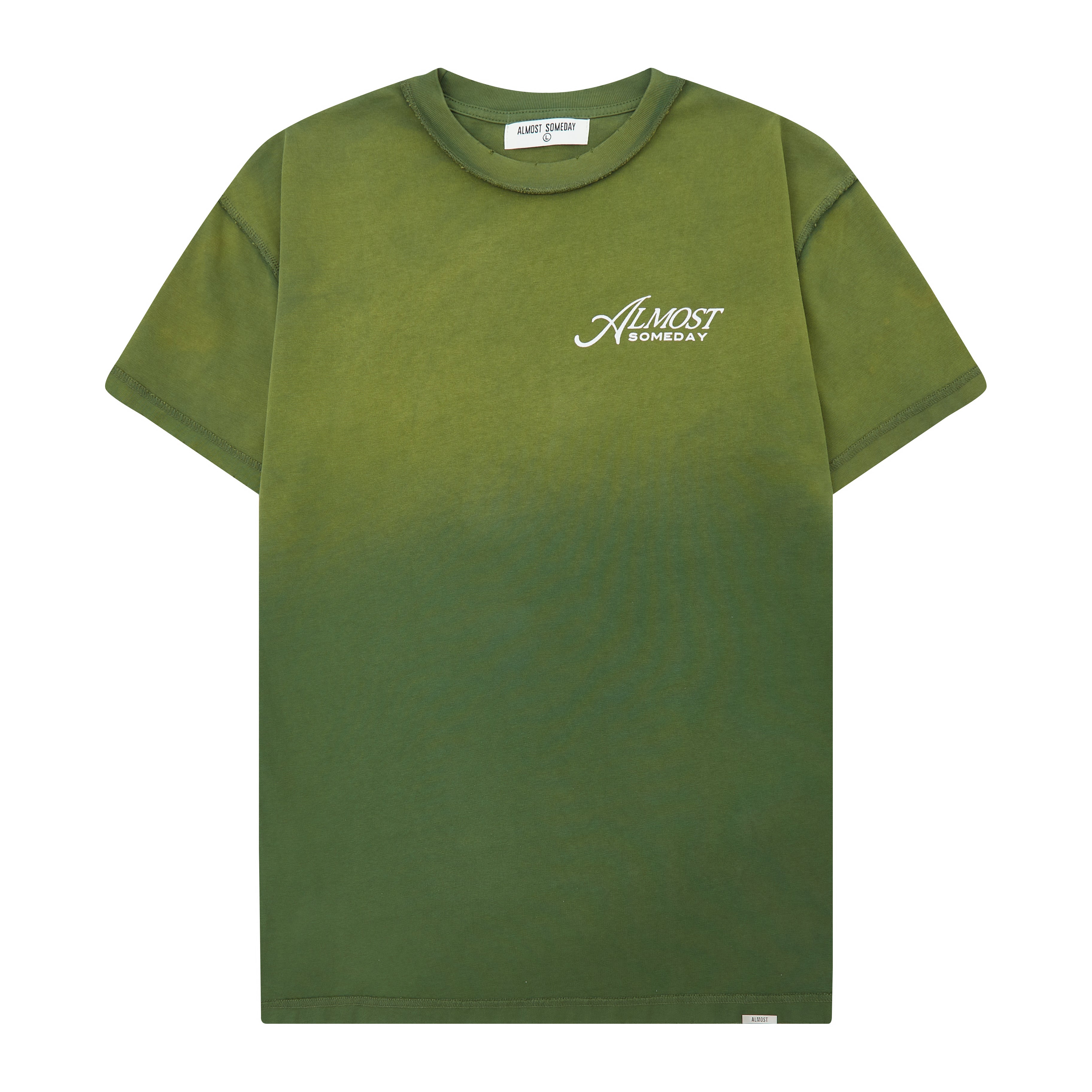 Motto Tee (Sun Fade Olive)
