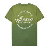 Motto Tee (Sun Fade Olive)