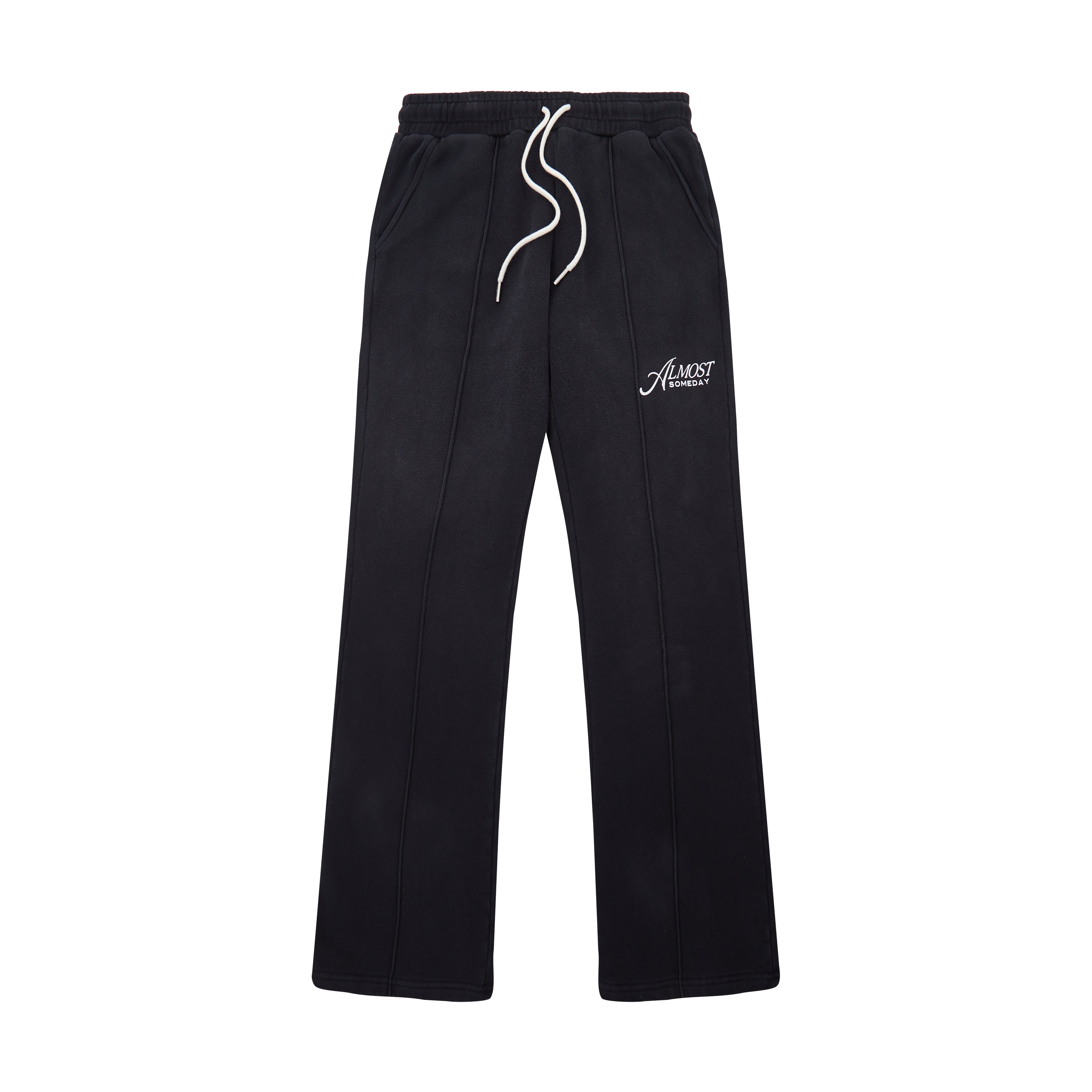 Motto Pleated Sweatpants (Sun Fade Black)