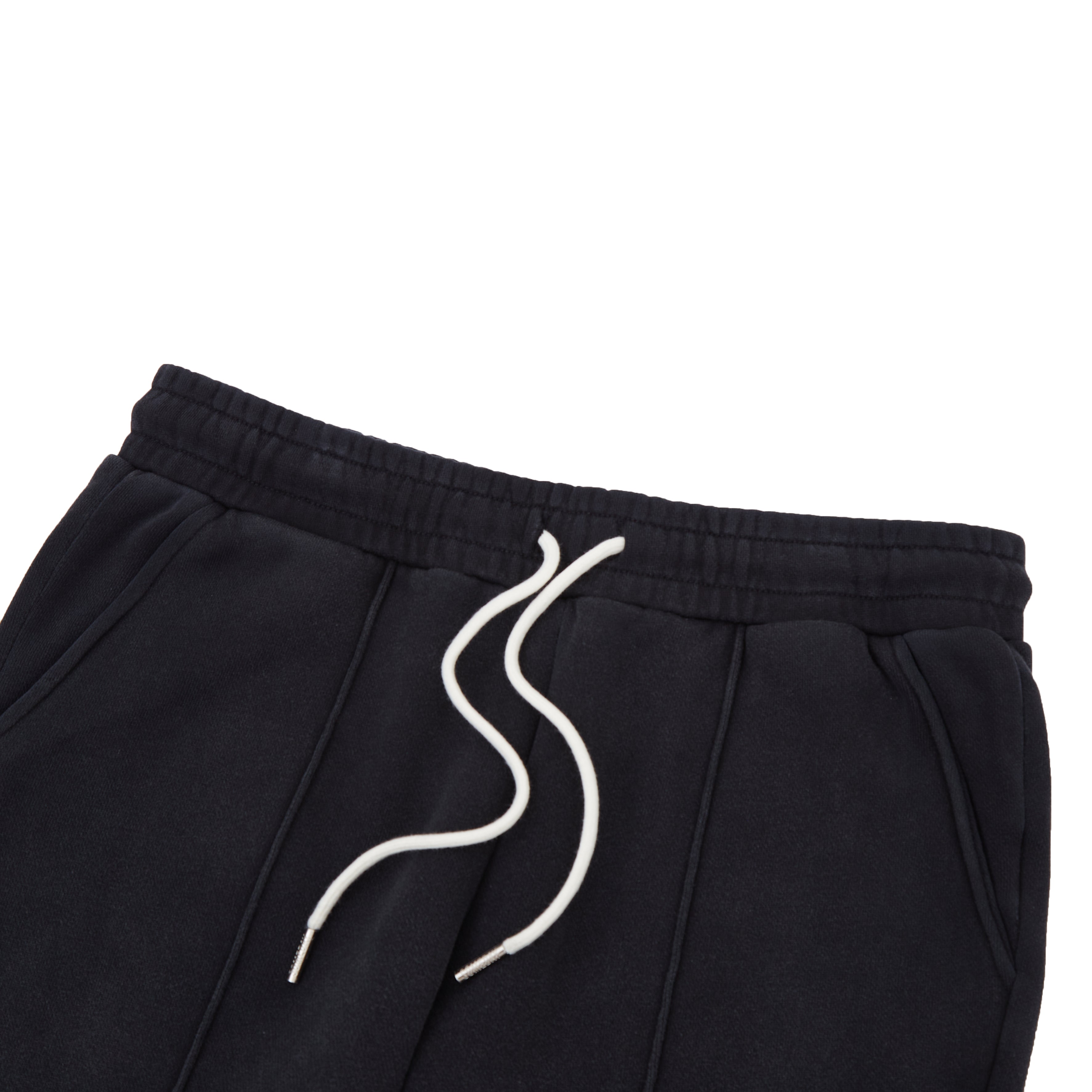 Motto Pleated Sweatpants (Sun Fade Black)