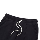 Motto Pleated Sweatpants (Sun Fade Black)