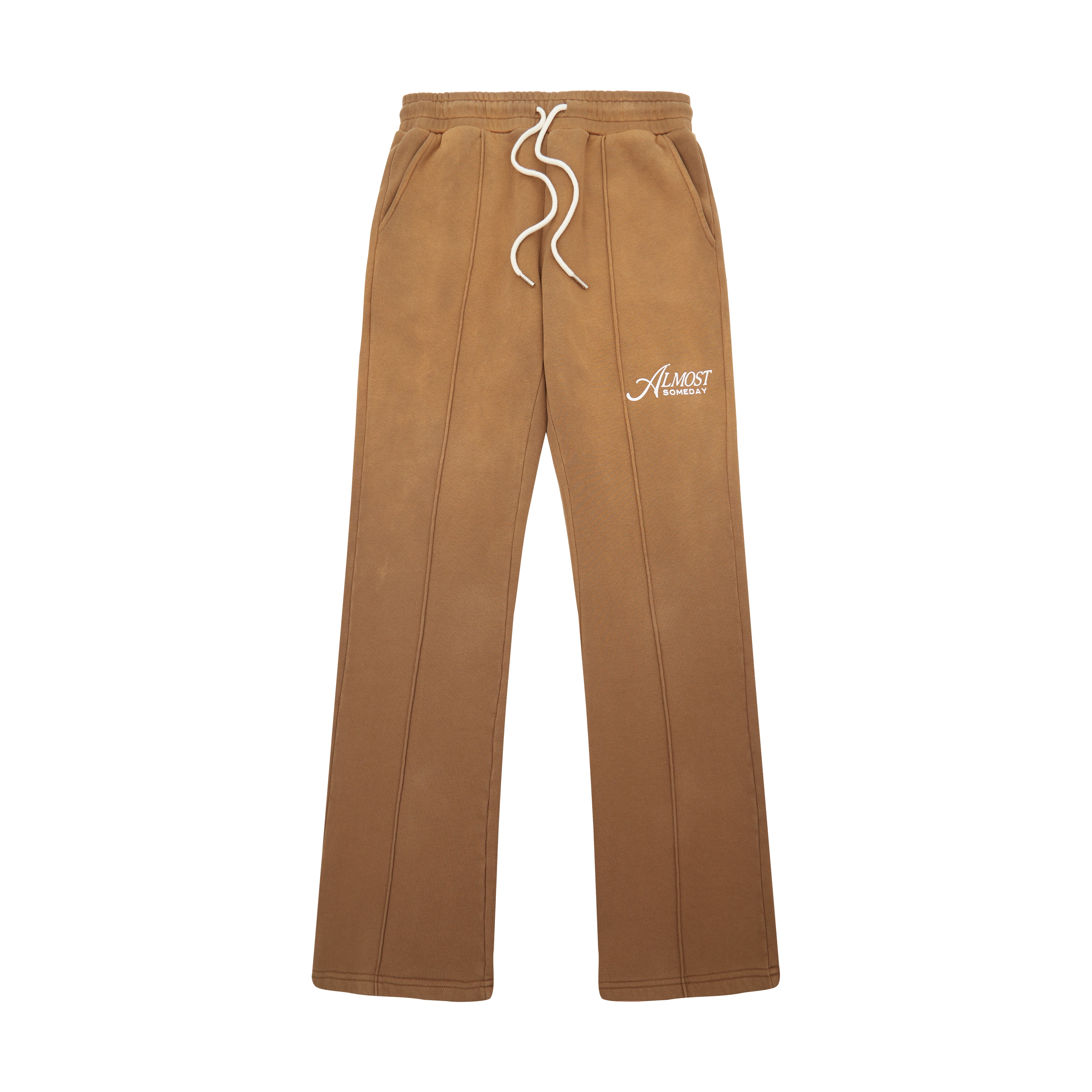 Motto Pleated Sweatpants (Sun Fade Brown)