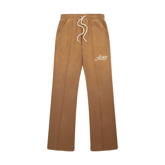 Motto Pleated Sweatpants (Sun Fade Brown)
