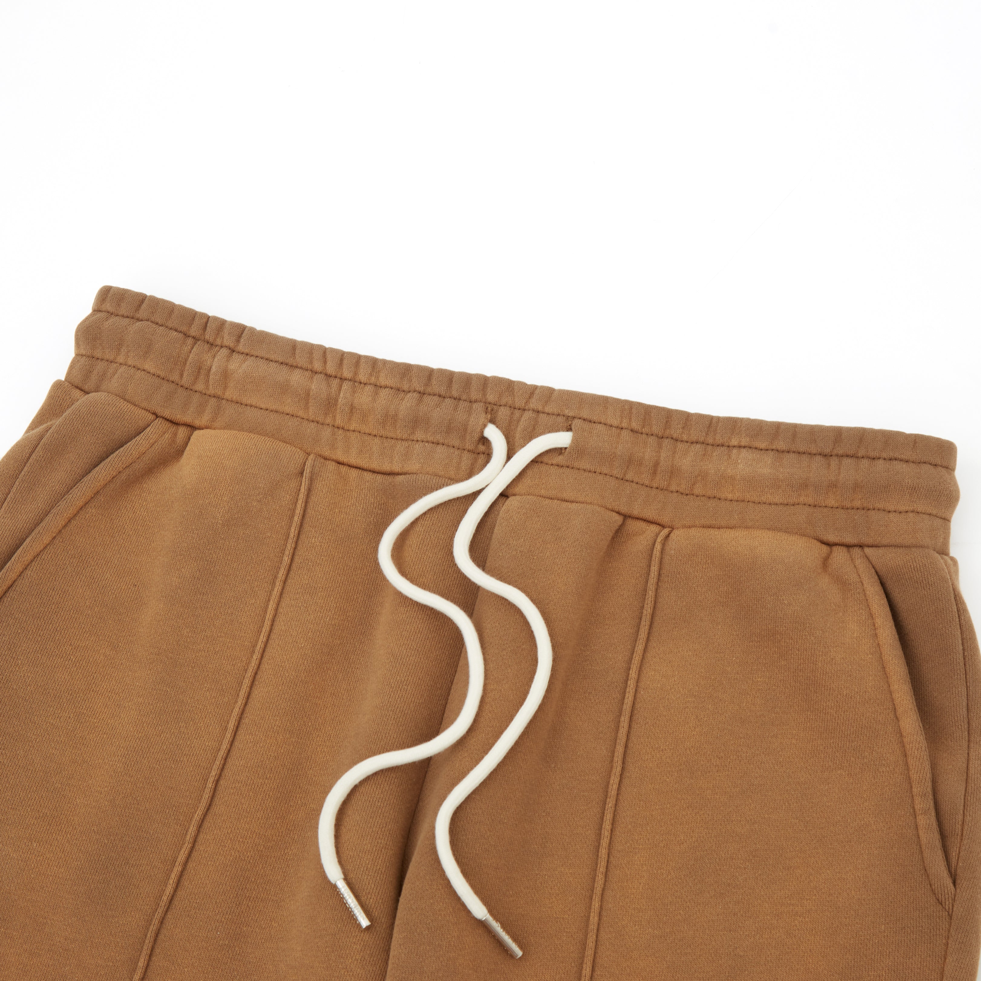 Motto Pleated Sweatpants (Sun Fade Brown)