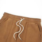 Motto Pleated Sweatpants (Sun Fade Brown)