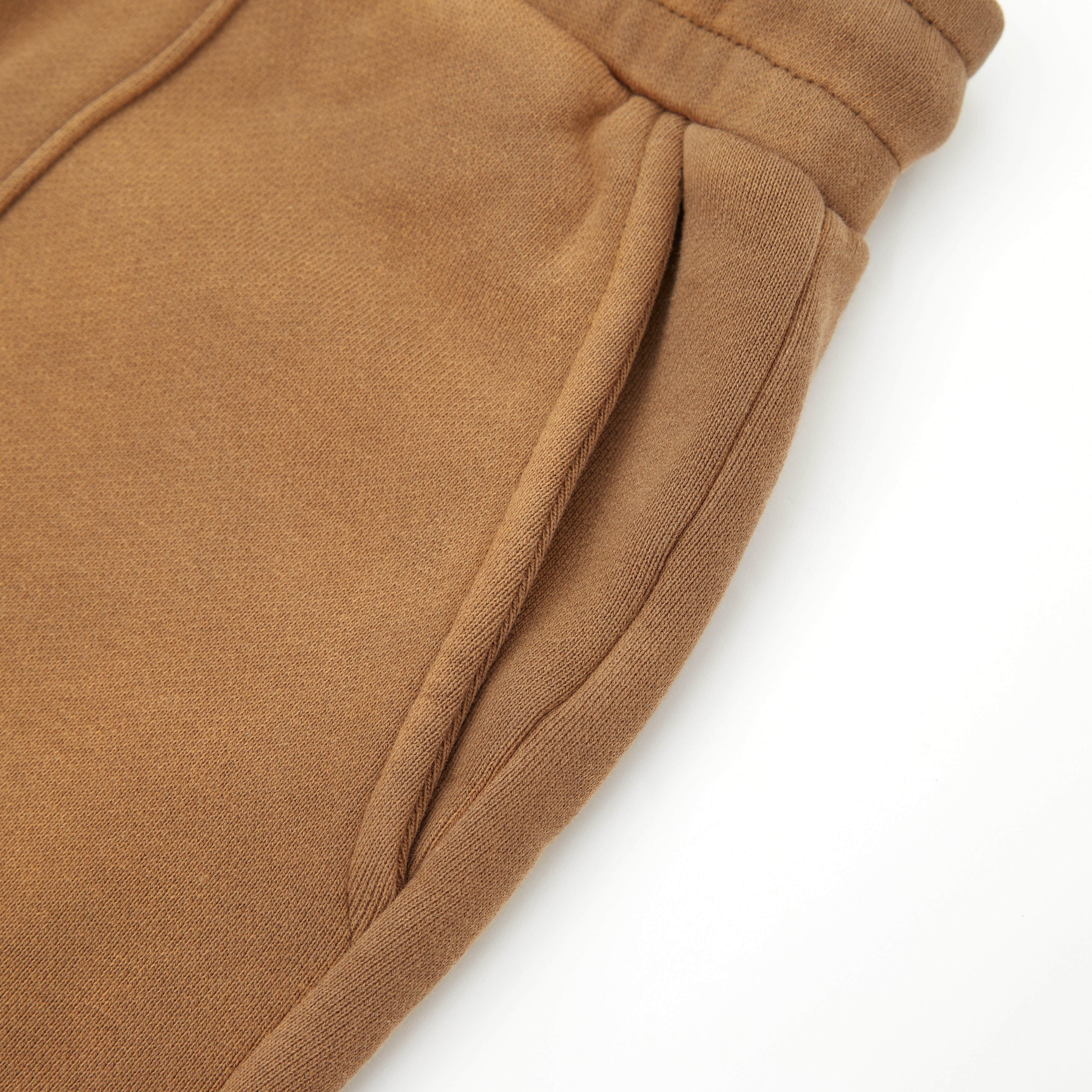 Motto Pleated Sweatpants (Sun Fade Brown)
