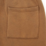 Motto Pleated Sweatpants (Sun Fade Brown)