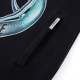 Midnight ZipUp Hoodie (Sun Fade Black)