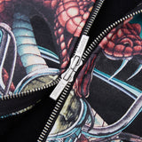 Midnight ZipUp Hoodie (Sun Fade Black)