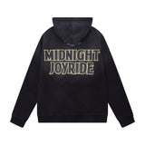 Midnight ZipUp Hoodie (Sun Fade Black)