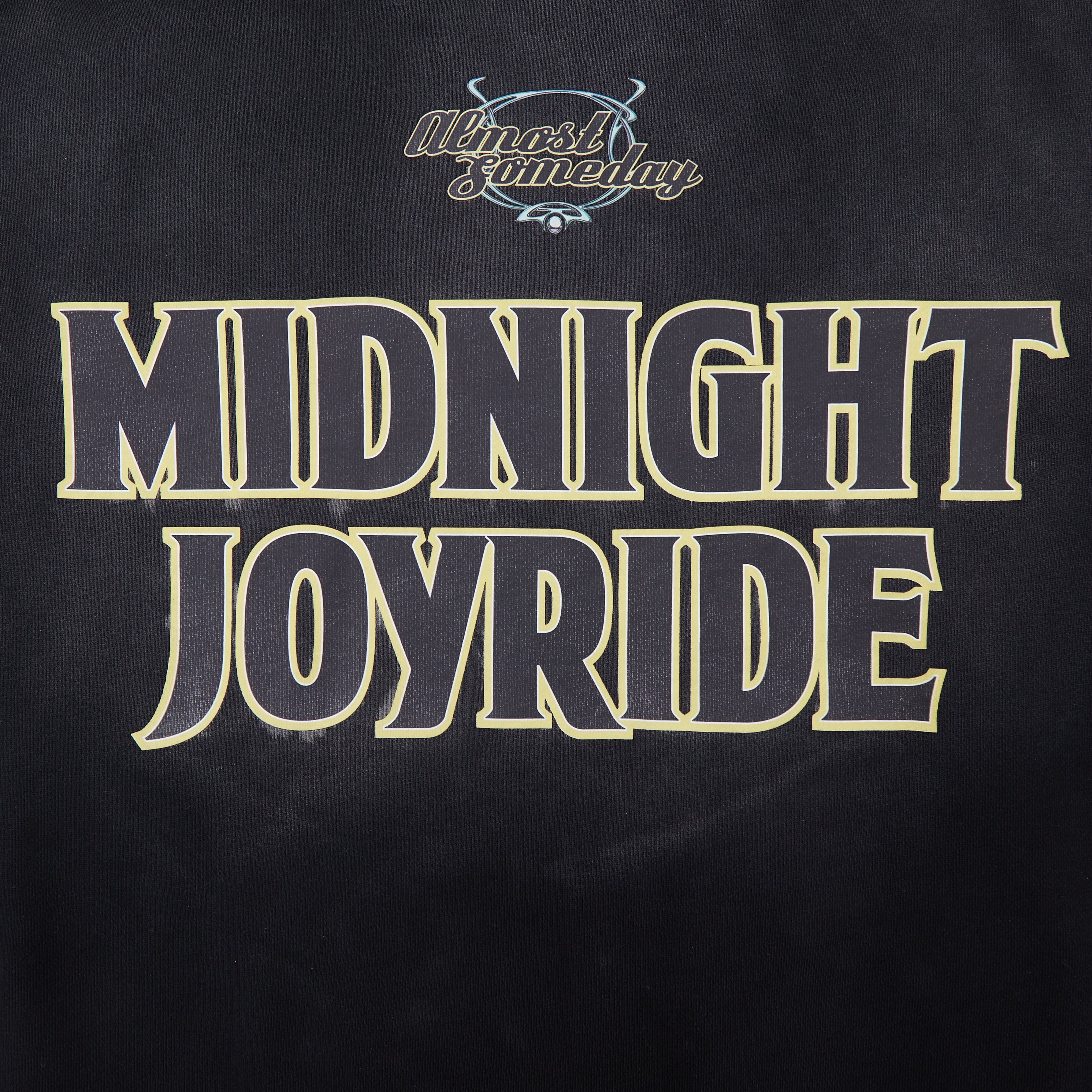 Midnight ZipUp Hoodie (Sun Fade Black)