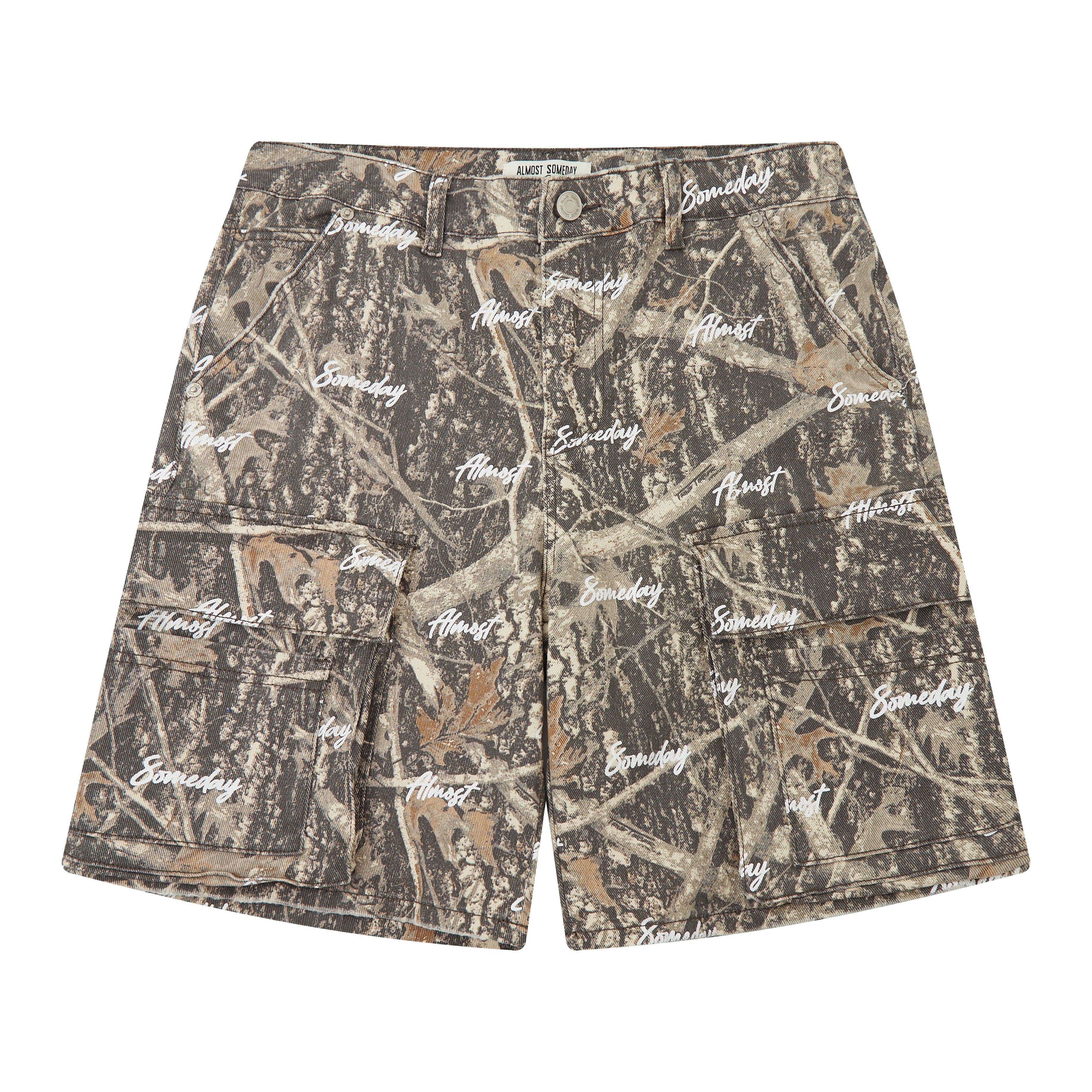 Signature AOP Camo Cargo Shorts