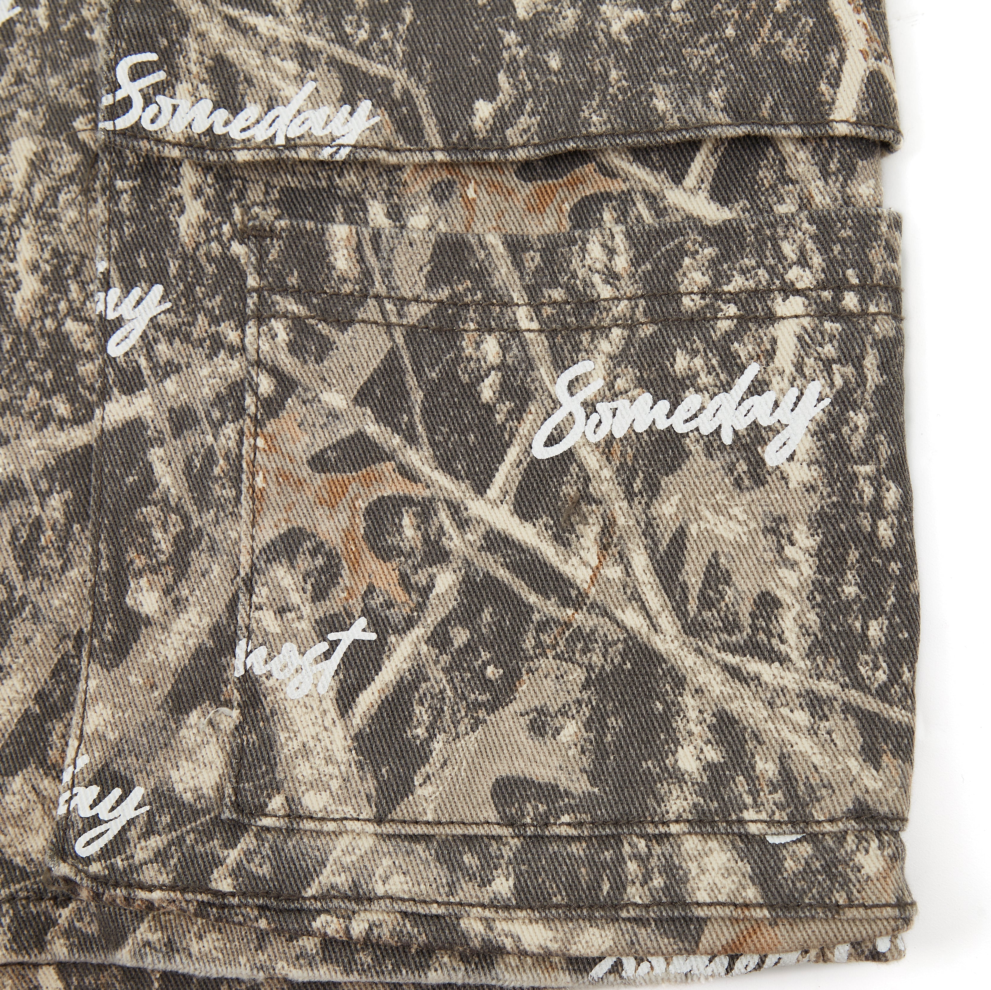 Signature AOP Camo Cargo Shorts