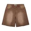 Cosmo Denim Jorts - Light Brown