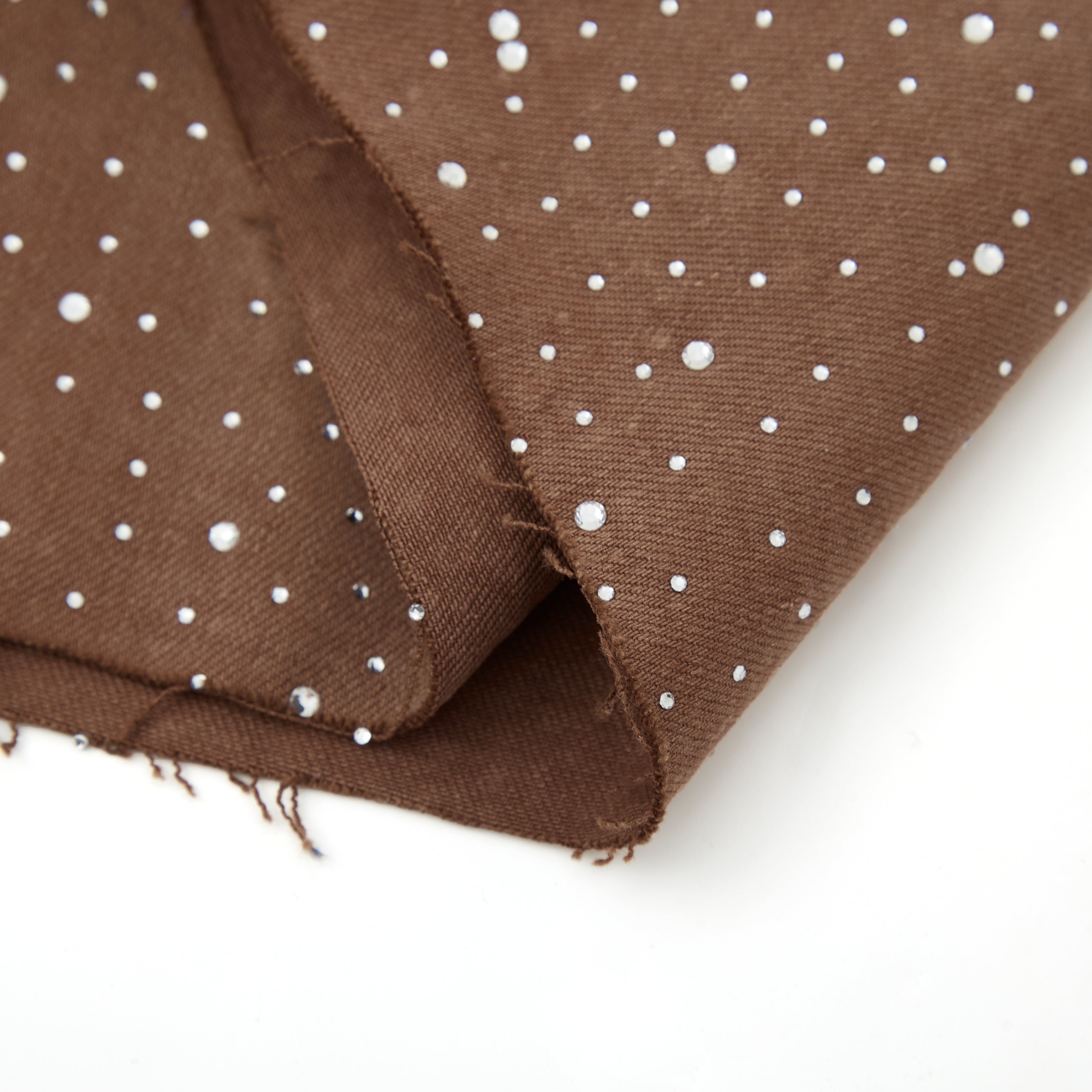 Cosmo Denim Jorts - Light Brown