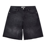 Cosmo Denim Jorts - Washed Black