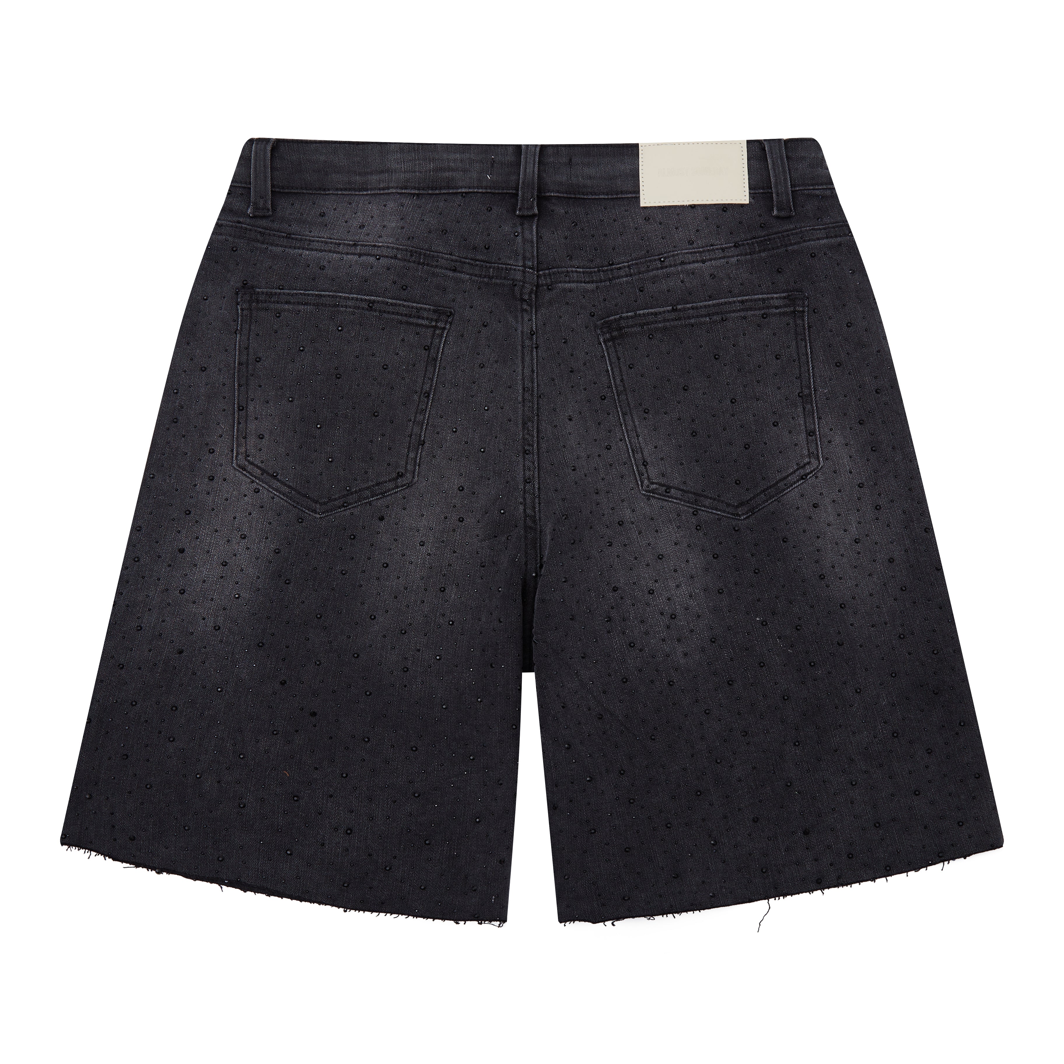 Cosmo Denim Jorts - Washed Black