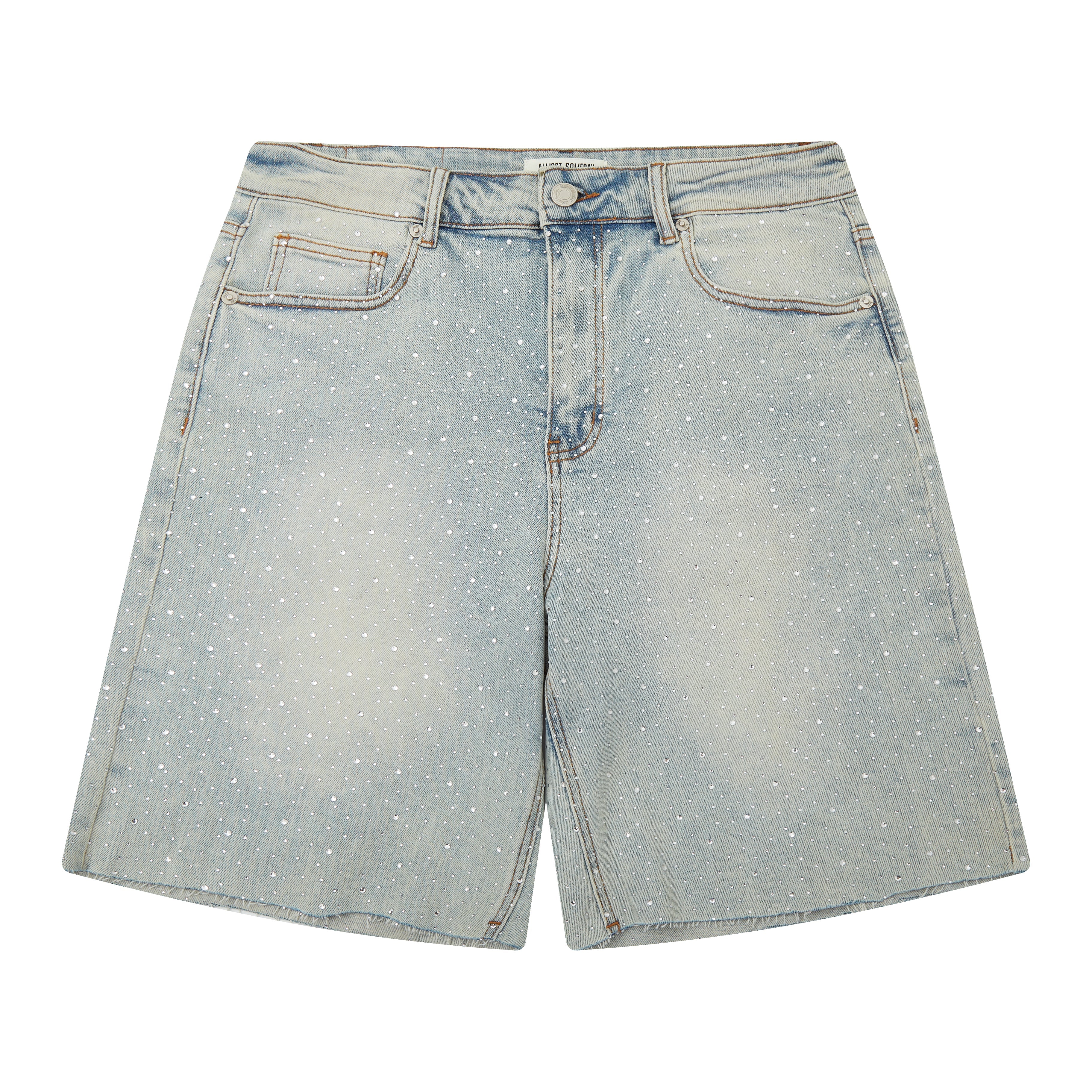 Cosmo Denim Jorts - Light Blue