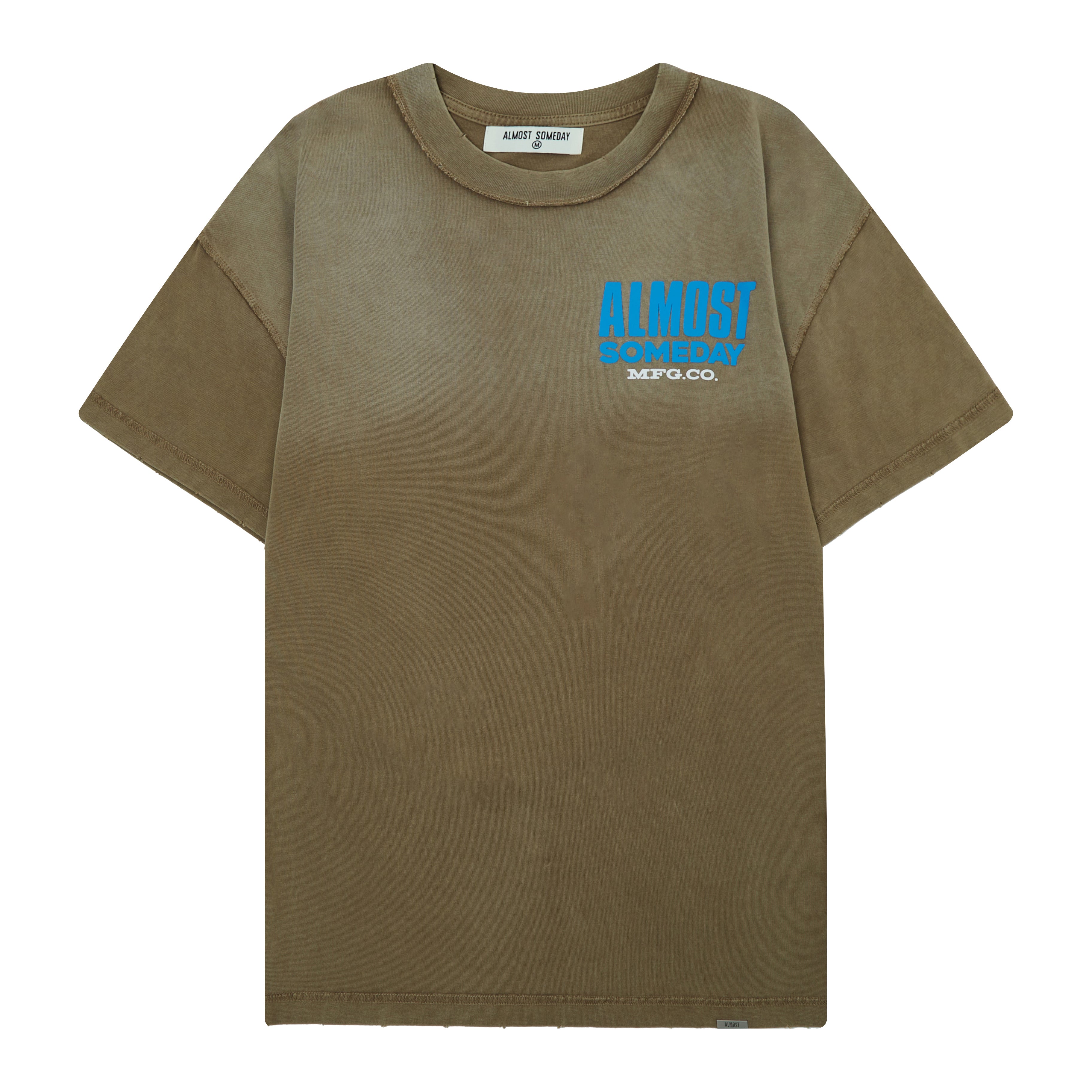 Label Tee (Brown)