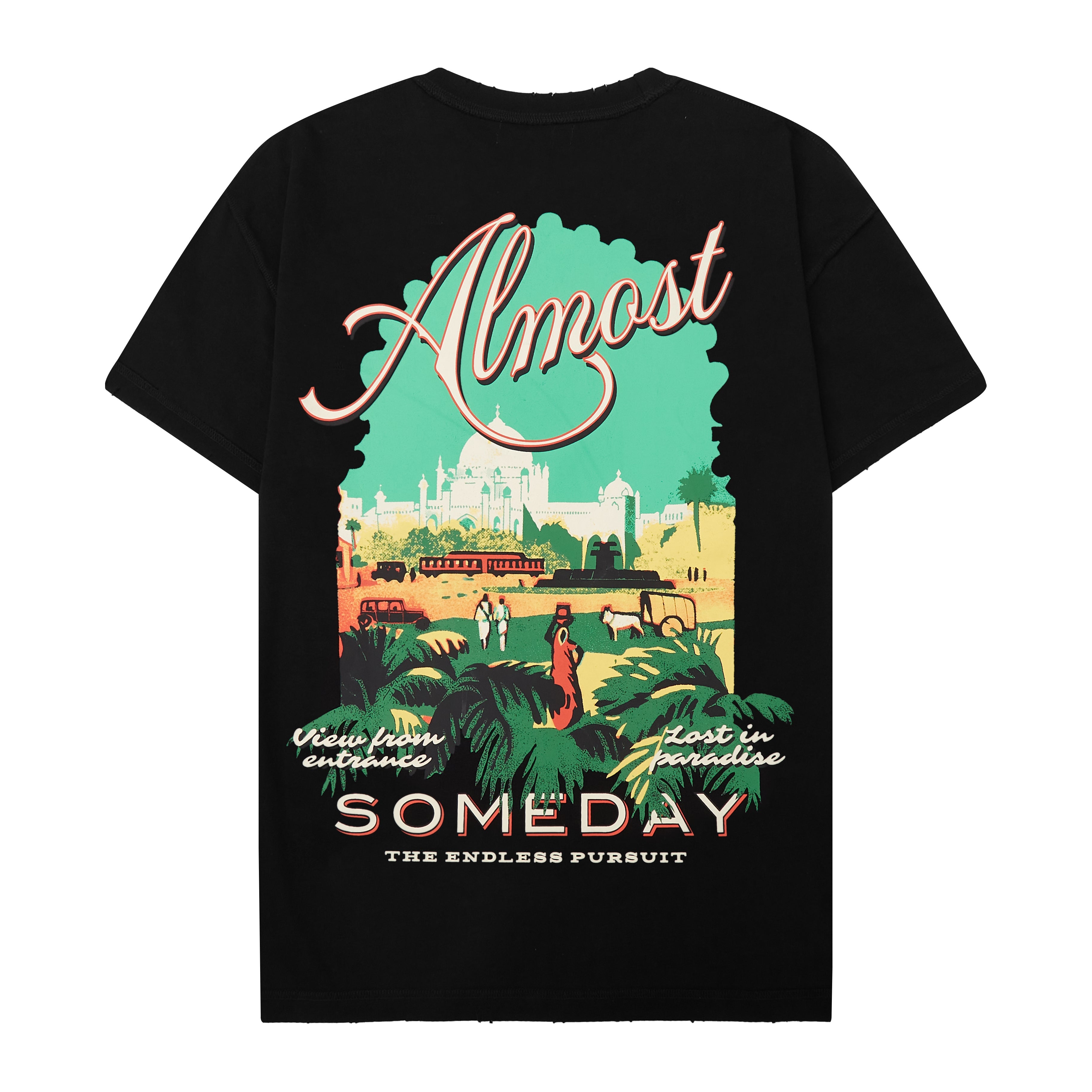 Bombay Tee (Washed Black)