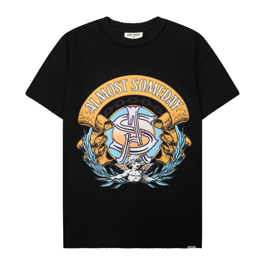 Tour Tee (Washed Black)