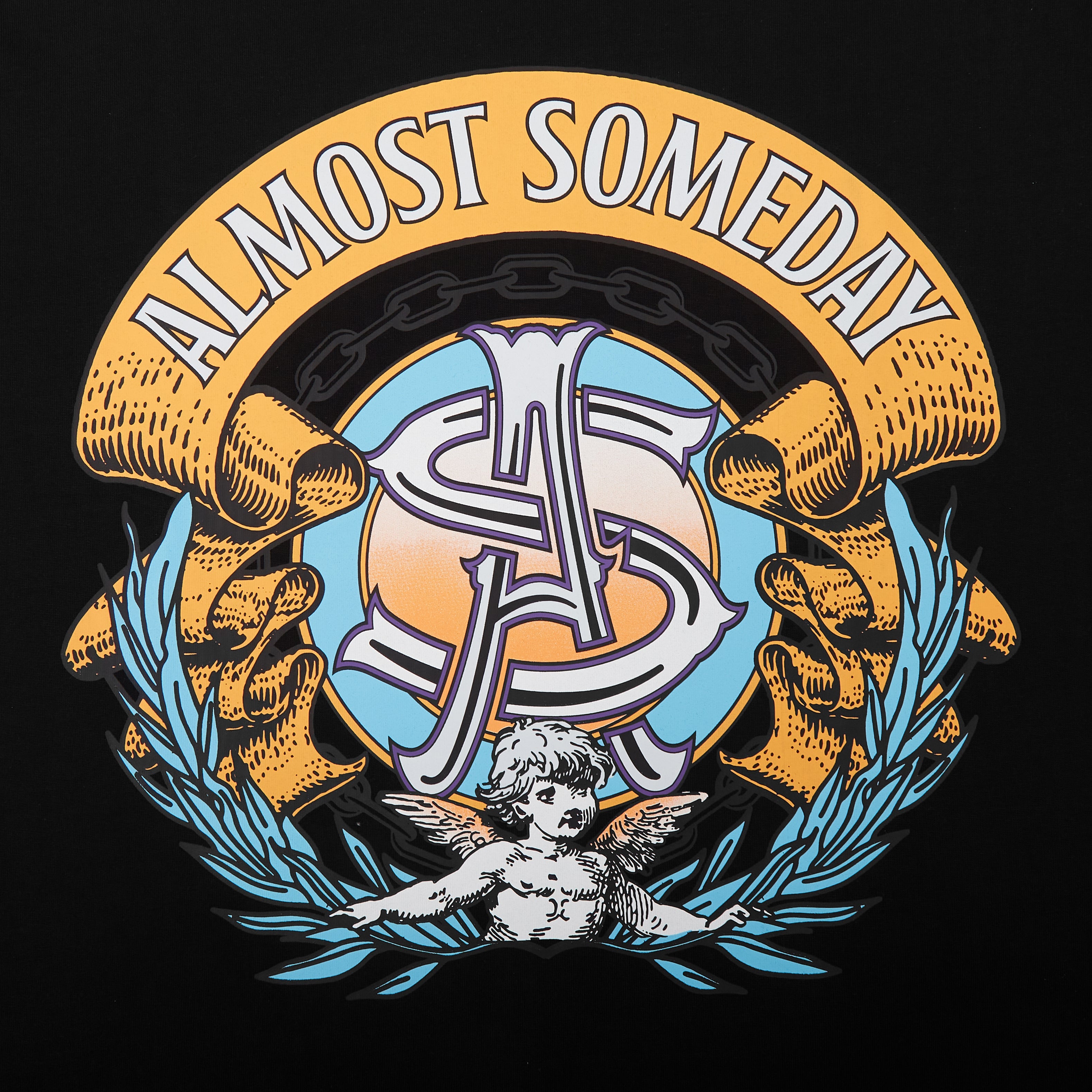 Tour Tee (Washed Black)