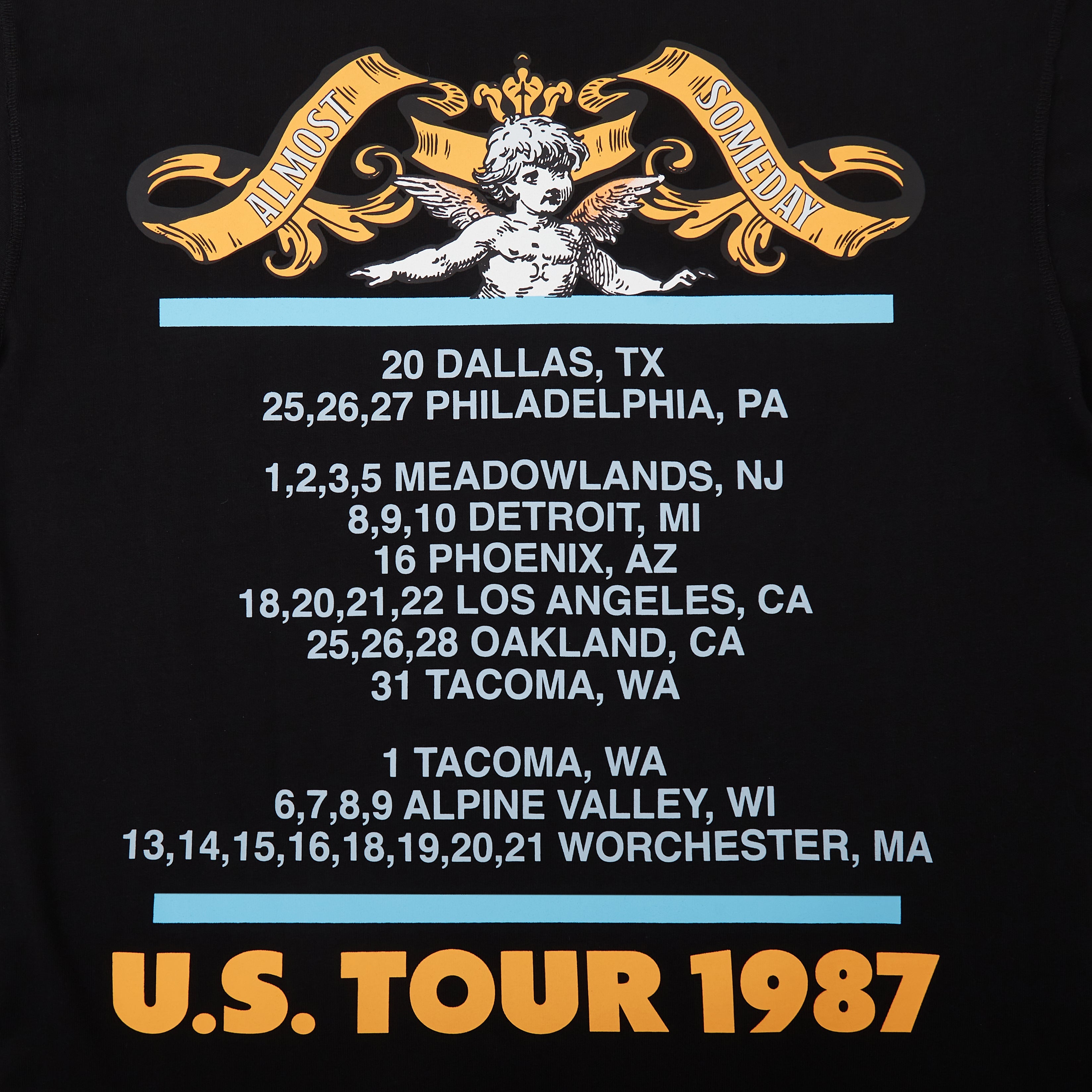 Tour Tee (Washed Black)