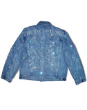 20k Diamond Vine Denim Jacket in BLU