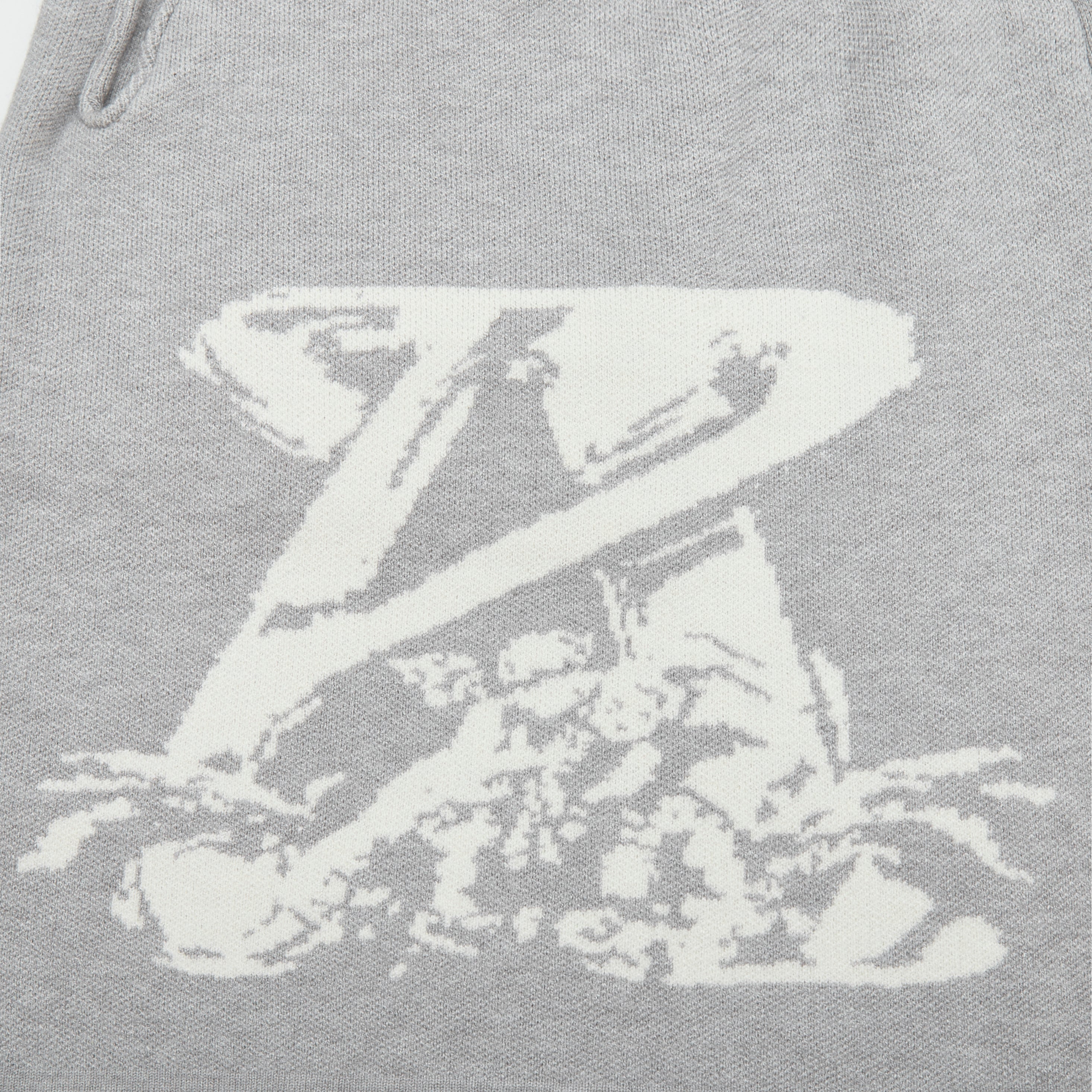 Platinum Knit Terry Shorts (Light Grey)