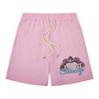 Paris Nylon Shorts (Pink)