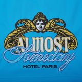 Paris Nylon Shorts (Blue)